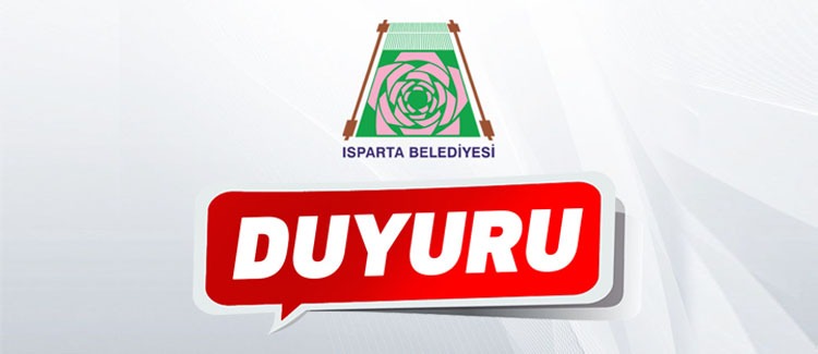 Su kesintisi duyurusu