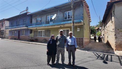 Dere ailesine yardım eli uzatıldı